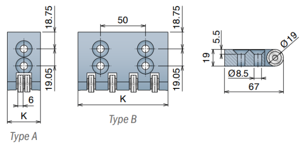 530 Series-NoseBar with Bearings