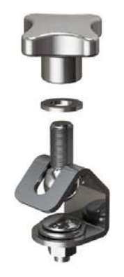 398 SS bracket -medium- adjustable