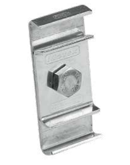 329 Double clamp for conical side guide